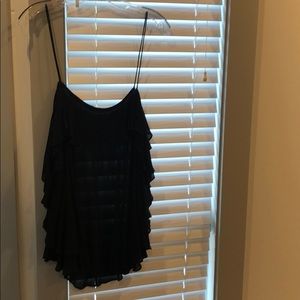 Free People ruffle tank